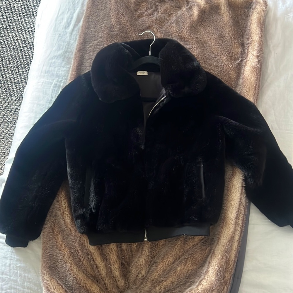 Brandy Melville John Galt Black Jacket